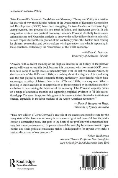 Produktbild: Economic Breakthrough and Recovery
