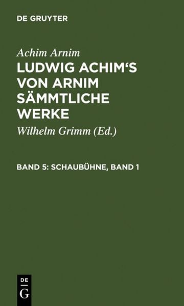 Produktbild: Schaub&uuml;hne, Band 1