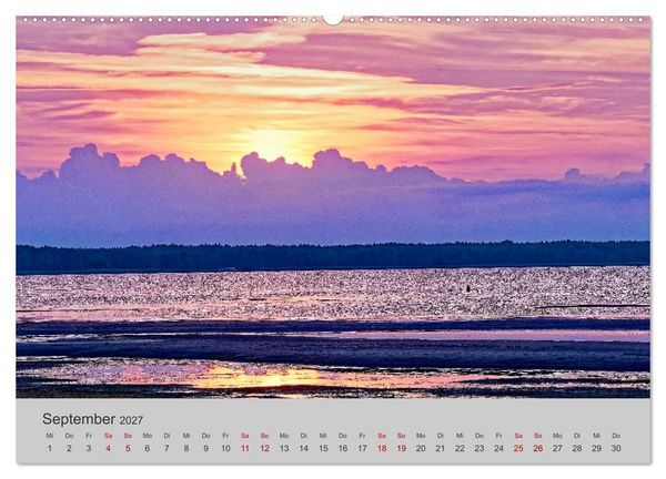 Produktbild: Wasser Europas (hochwertiger Premium Wandkalender 2027 DIN A2 quer), Kunstdruck in Hochglanz