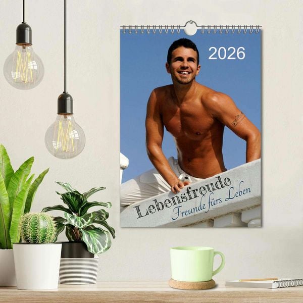 Produktbild: Lebensfreude - Freunde f&uuml;rs Leben (Wandkalender 2026 DIN A4 hoch), CALVENDO Monatskalender