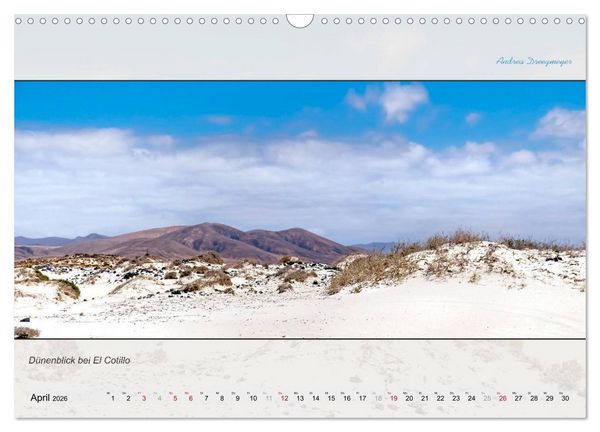 Produktbild: FUERTEVENTURA-PANORAMA (Wandkalender 2026 DIN A3 quer), CALVENDO Monatskalender