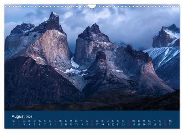 Produktbild: Patagonien-Land der Extreme (Wandkalender 2026 DIN A3 quer), CALVENDO Monatskalender