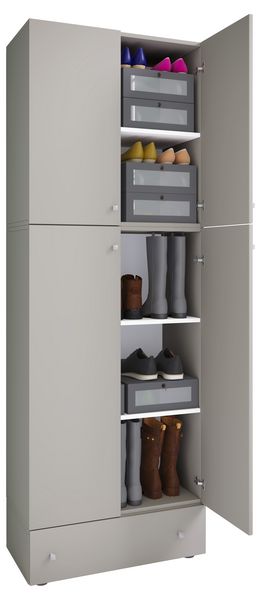 Produktbild: XXL Schuhschrank Kleiderschrank Schrank Lona 5f S