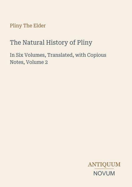 Produktbild: The Natural History of Pliny