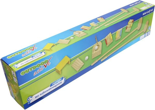 Produktbild: Outdoor active Minigolf-Set 11-teilig