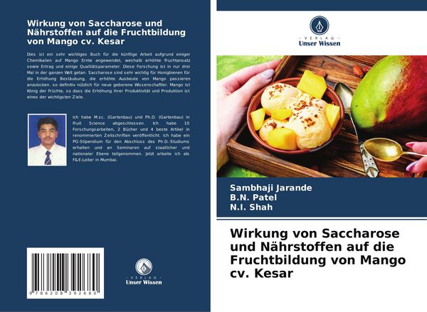 Produktbild: Wirkung von Saccharose und N&auml;hrstoffen auf die Fruchtbildung von Mango cv. Kesar