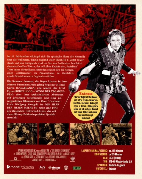 Produktbild: Der Herr der sieben Meere (Digipack, 2 Blu-rays)