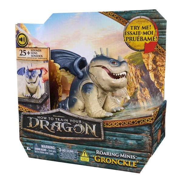 Produktbild: Drachenz&auml;hmen leicht gemacht - Interaktiver Mini-Drache Fleischklops, Figur mit Soundeffekten&nbsp;