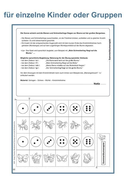 Produktbild: Mundmotorik-Training rund um die Zischlaute und Co