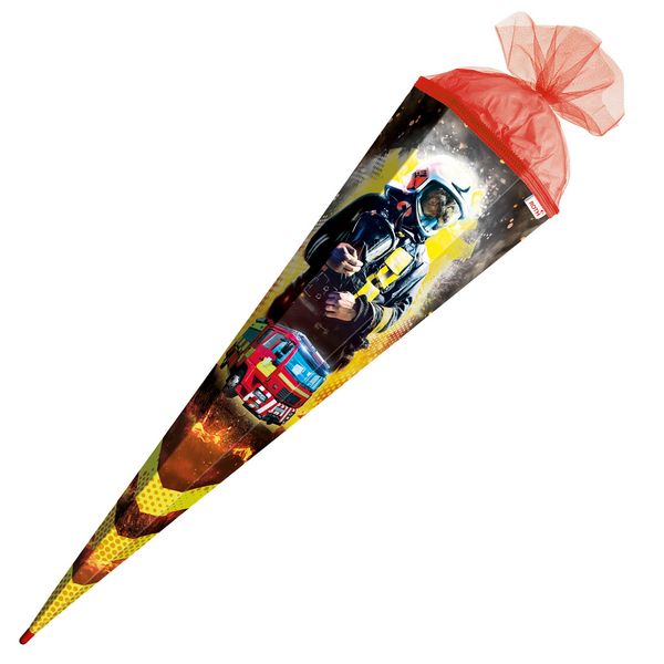 Produktbild: Motivschult&uuml;te, Feuerwehrmann, 85cm