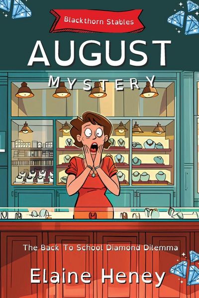 Produktbild: The Back To School Diamond Dilemma | Blackthorn Stables August Mystery - Dyslexia Friendly
