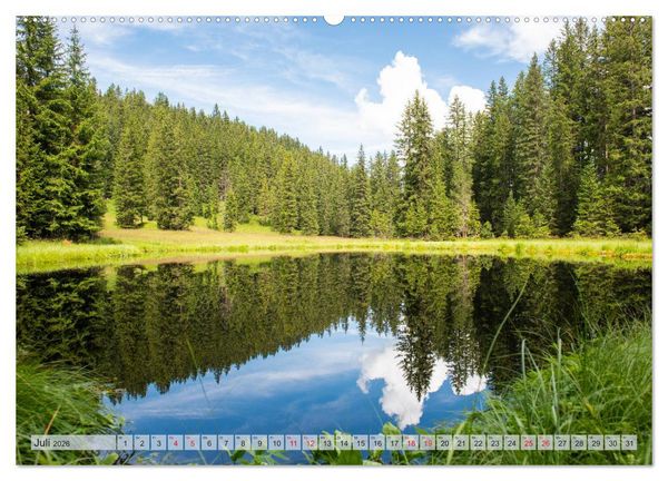 Produktbild: Arosa - Atemberaubende Bergkulissen (Wandkalender 2026 DIN A2 quer), CALVENDO Monatskalender
