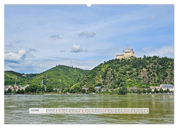 Produktbild: Rechts und links des Rheins. Mit dem Wohnmobil unterwegs. (hochwertiger Premium Wandkalender 2026 DIN A2 quer), Kunstdruck in Hochglanz