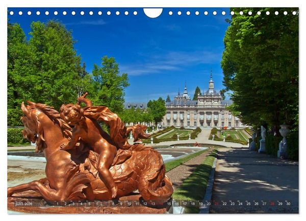 Produktbild: Escapade de Madrid (Calendrier mural 2026 DIN A4 vertical), CALVENDO calendrier mensuel