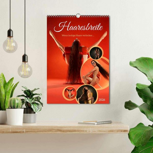 Produktbild: Haaresbreite (Wandkalender 2026 DIN A3 hoch), CALVENDO Monatskalender