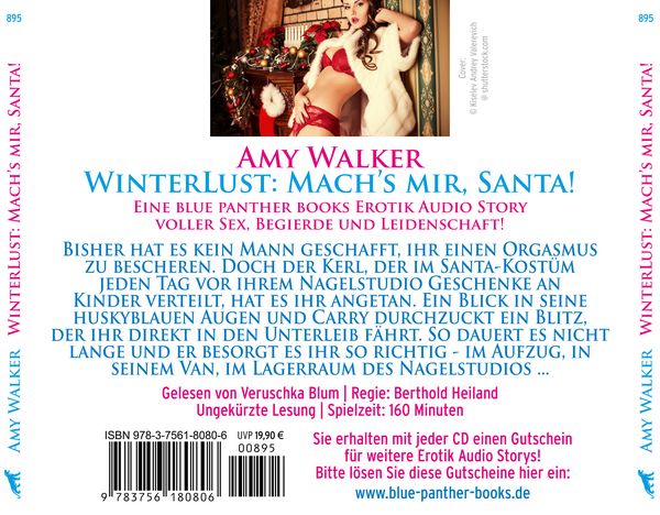 Produktbild: WinterLust: Mach's mir, Santa! Erotische Geschichte | Erotik Audio Story | Erotisches H&ouml;rbuch 2x Audio-CD