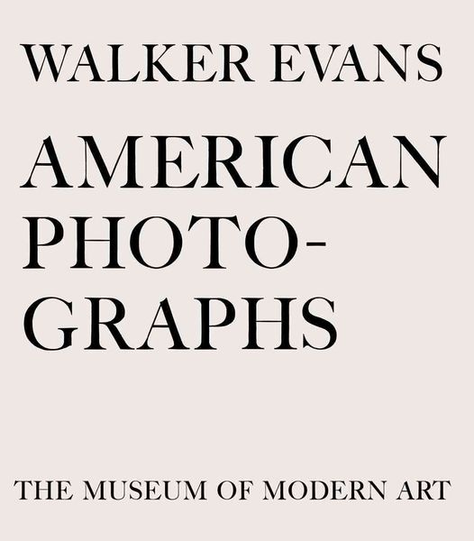 Produktbild: Walker Evans: American Photographs