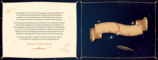Produktbild: Der inoffizielle Rezept-Adventskalender f&uuml;r Potter-Fans