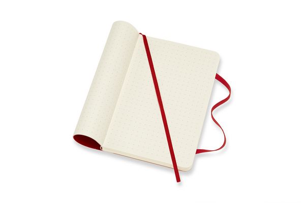 Produktbild: Moleskine Notizbuch P/a6, Punktraster, Soft Cover, Scharlachrot