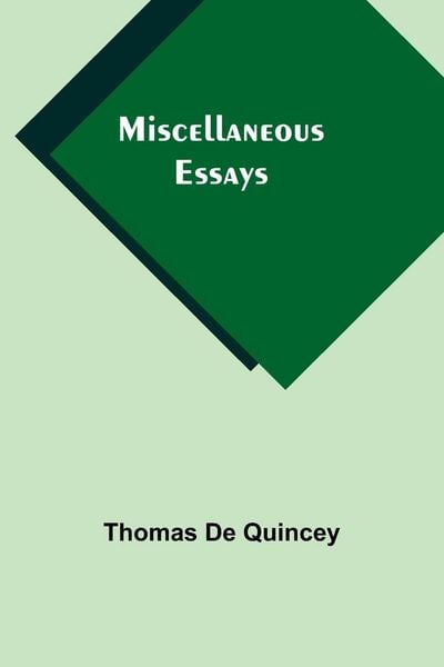 Produktbild: Miscellaneous Essays