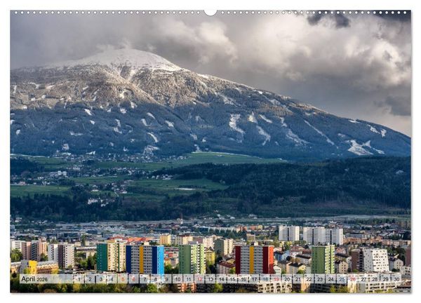 Produktbild: Innsbruck - Hauptstadt der Alpen (Wandkalender 2026 DIN A2 quer), CALVENDO Monatskalender