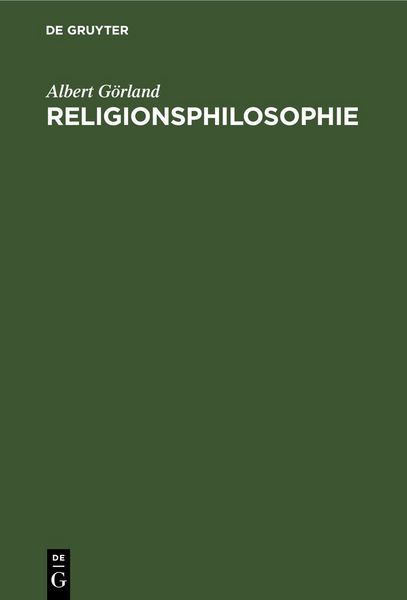 Produktbild: Religionsphilosophie
