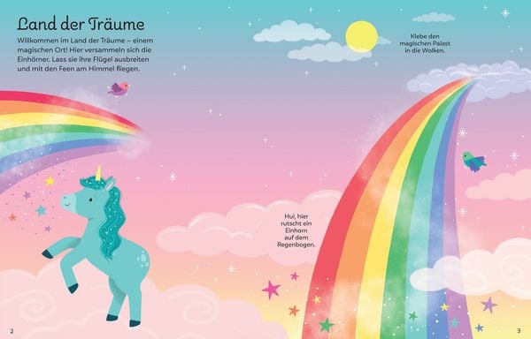 Produktbild: Mein erstes funkelndes Stickerbuch: Einh&ouml;rner