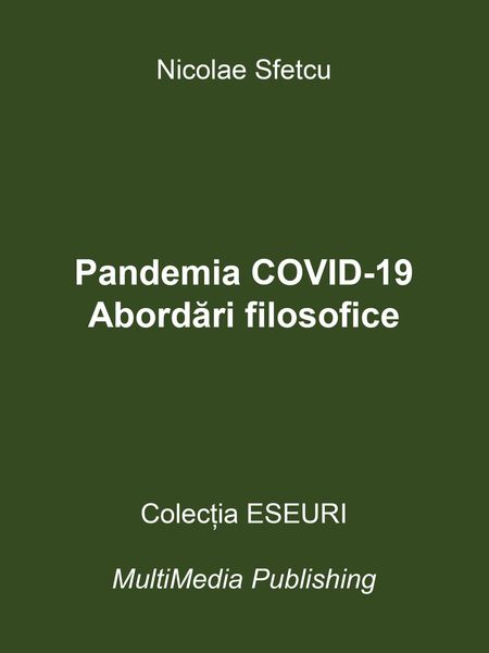 Produktbild: Pandemia COVID-19 - Abordari filosofice