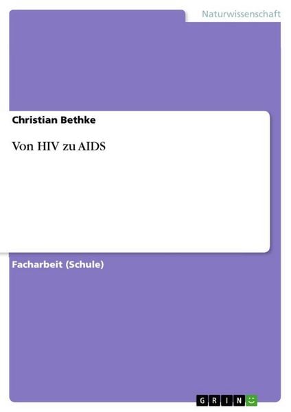 Produktbild: Von Hiv Zu Aids