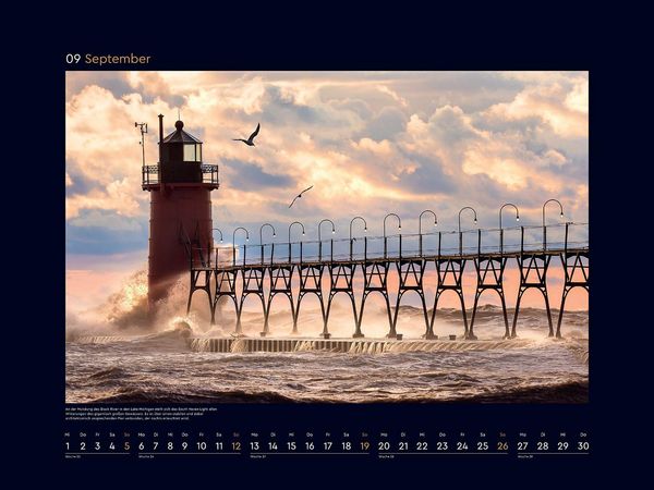 Produktbild: Leuchtt&uuml;rme - KUNTH Wandkalender 2027