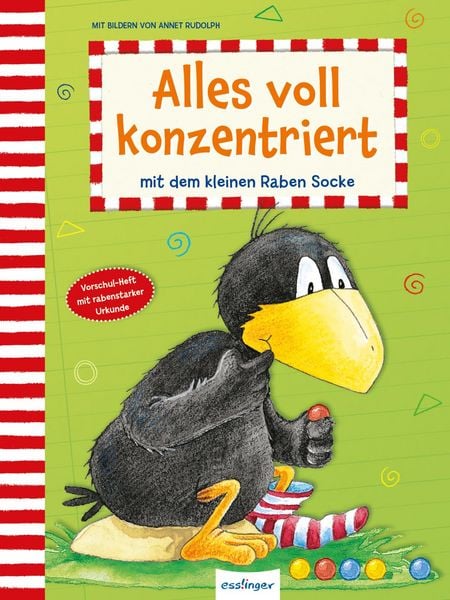 Der kleine Rabe Socke: Alles voll konzentriert mit dem kleinen Raben Socke, Taschenbuch von , Esslinger in der Thienemann-Esslinger Verlag GmbH,