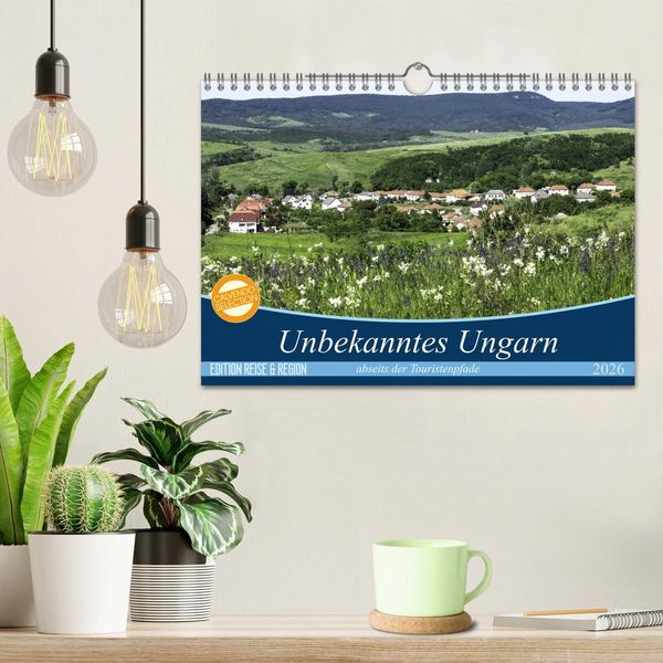 Produktbild: Unbekanntes Ungarn abseits der Touristenpfade (Wandkalender 2026 DIN A4 quer), CALVENDO Monatskalender