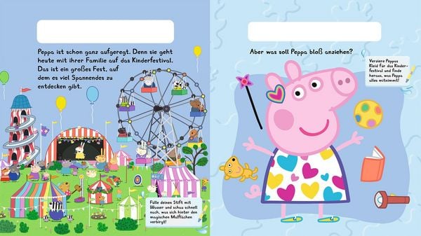 Produktbild: Peppa Pig: Peppa auf dem Matschfestival - Magischer Wassermalspa&szlig;