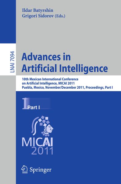 Produktbild: Advances in Artificial Intelligence