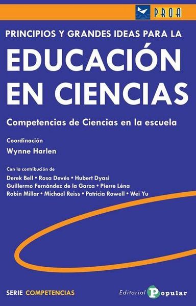Produktbild: Principios y grandes ideas para la educaci&oacute;n en ciencias : competencias de ciencias en la escuela