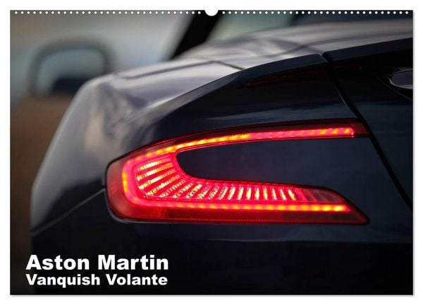Produktbild: Aston Martin Vanquish Volante (Wandkalender 2026 DIN A2 quer), CALVENDO Monatskalender