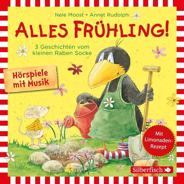 Alles Frühling!: Alles Freunde!, Alles wächst!, Alles gefärbt! (Der kleine Rabe Socke)