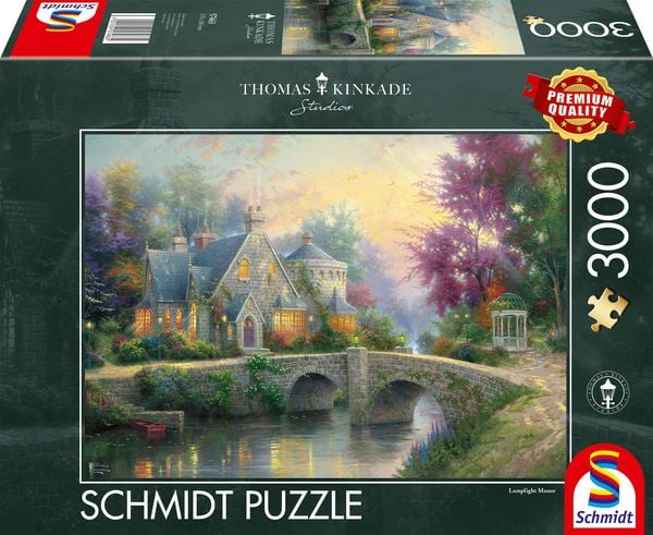 Puzzle Thomas Kinkade: Abendstimmung 3000 Teile