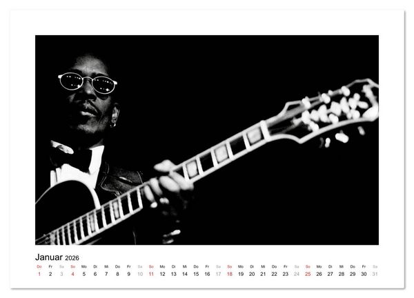 Produktbild: Jazztime (Wandkalender 2026 DIN A3 quer), CALVENDO Monatskalender