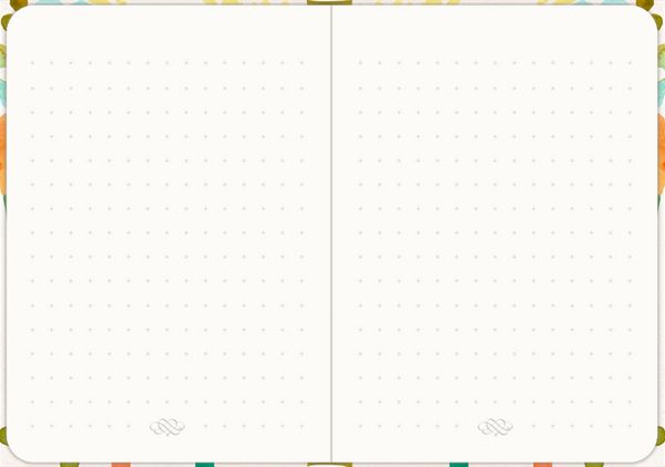 Produktbild: Notizbuch DIN A6 &ndash; Just Notes (Blue Flower)