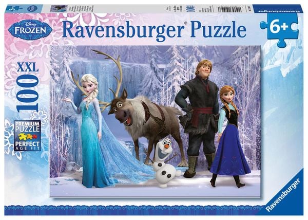 Puzzle Ravensburger Im Reich der Schneekönigin 100 Teile XXL