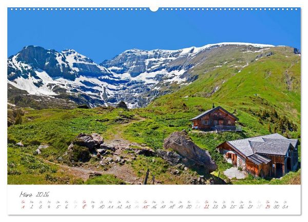 Produktbild: Einladung auf die Salzburger Almh&uuml;tten (Wandkalender 2026 DIN A2 quer), CALVENDO Monatskalender