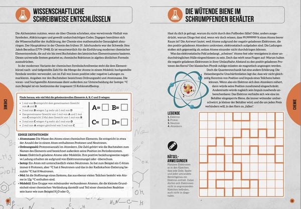 Produktbild: Das Wissenschafts-R&auml;tselbuch &ndash; &Uuml;ber 100 R&auml;tsel aus dem Pop-Science-Labor