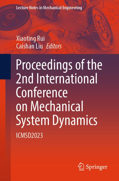 Produktbild: Proceedings of the 2nd International Conference on Mechanical System Dynamics