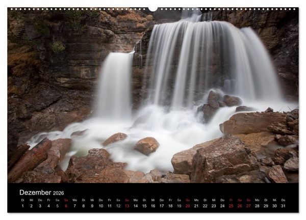 Produktbild: Kuhflucht Wasserfälle bei Farchant (Wandkalender 2026 DIN A2 quer), CALVENDO Monatskalender