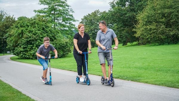 Produktbild: SIX DEGREES Alu Scooter 205 pastellrosa