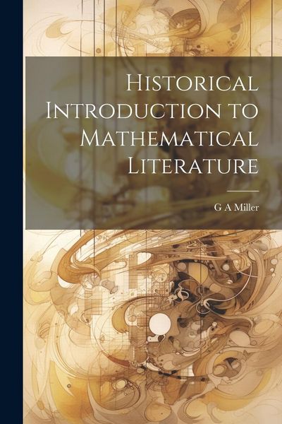 Produktbild: Historical Introduction to Mathematical Literature