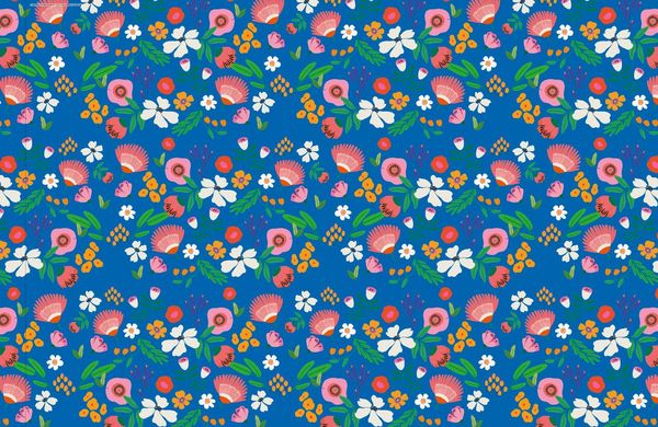 Produktbild: Mit Liebe verpackt &ndash; 10 Geschenkpapierbogen im Blumen-Design
