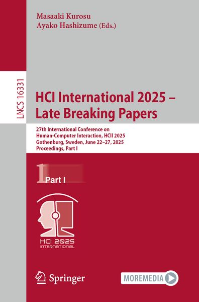 Produktbild: HCI International 2025 &ndash; Late Breaking Papers