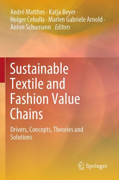 Produktbild: Sustainable Textile and Fashion Value Chains